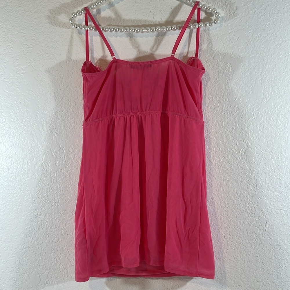 URBAN OUTFITTERS PINK Lace Corset Dress Pink Lace Size Large NEW - Picture 5 of 11